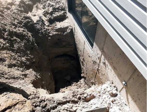 Window well installation | G.S. Dubois