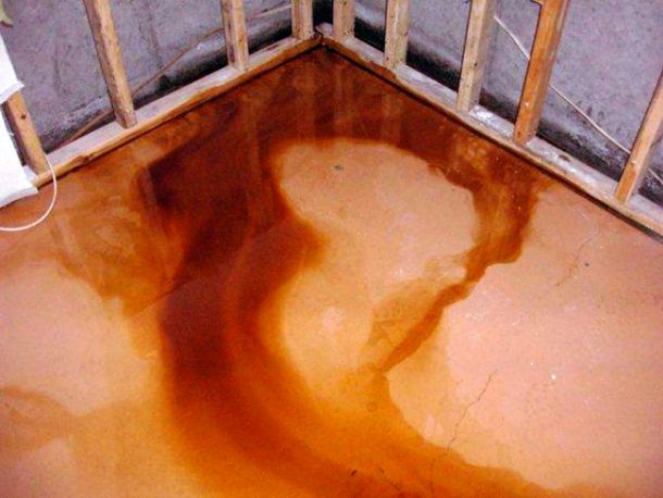 Dépôt d'ocre ferreuse | G.S. Dubois
