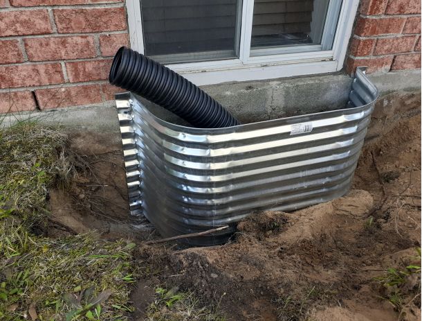 Window well installation | G.S. Dubois