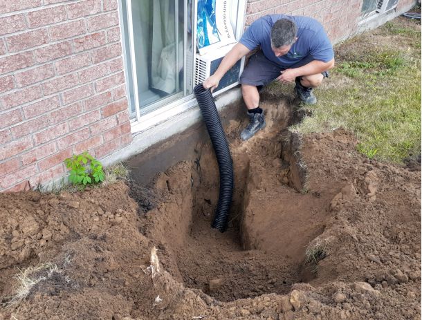 Window well installation | G.S. Dubois
