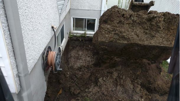Installation d'un drain français | G.S. Dubois